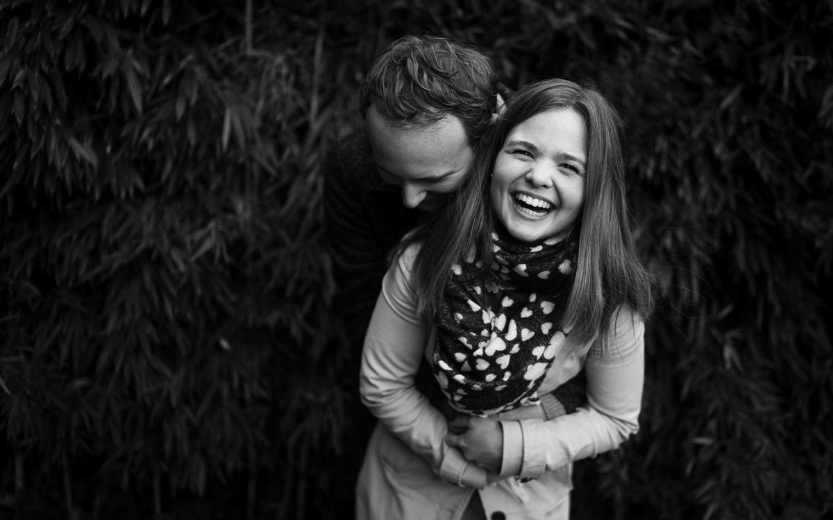 Erik and Julia embracing – founders of Photo of my Life marriage proposal agency